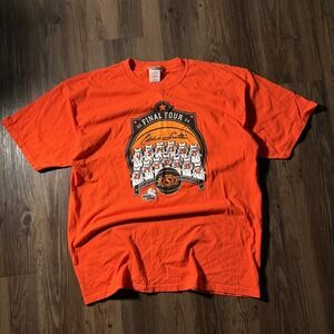 Vintage OSU Cowboys 2004 Final Four Basketball T Shirt Mens XL Orange Step Ahead